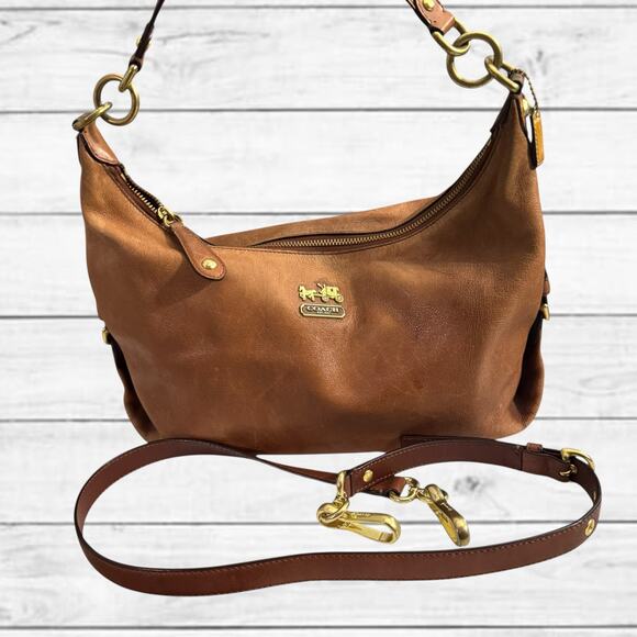 Coach Handbags - B8. COACH Madison 2-Way HOBO Bag Vintage - REHAB Bag - No-M0982-14304